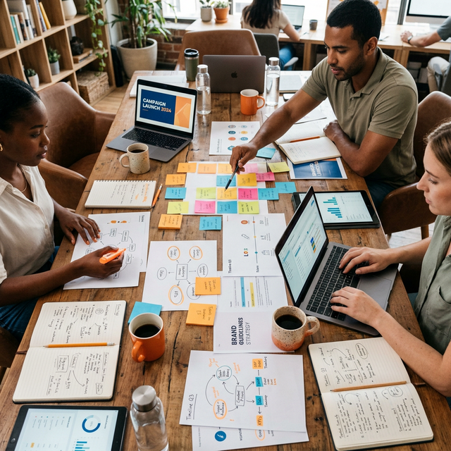 Sesión de brainstorming estratégica